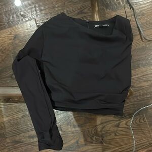 One shoulder Zara top